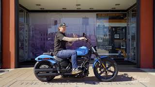 2022 HarleyDavidson 2022 Street Bob 114  Walkaround REVIEW [upl. by Ellynad]