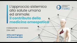 Intro quotL approccio sistemico alla salute umana ed animale il contributo della medicina omeopaticaquot [upl. by Duomham904]