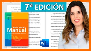 🟠 Márgenes textos y paginado según NORMAS APA 7ma séptima edición en Word [upl. by Fermin]