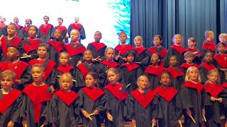 Our Grade R Ashlings singing at their Grade R Graduation Assembly 2024 [upl. by Lotson]