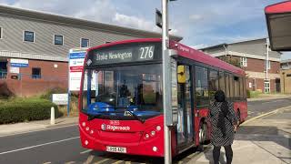 LX59 AOF departing Newham Hospital bound for Stoke Newington RennoHundred [upl. by Howzell]