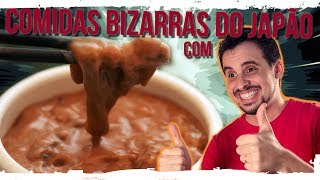 Comidas bizarras do Japão ft Marcos Castro [upl. by Sreip]