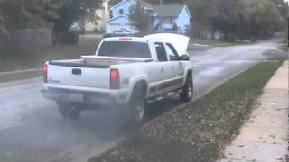 Duramax LB7 turbo blow off sound  powerbrake [upl. by Francyne]