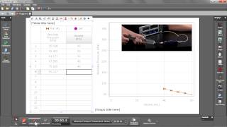 PASCO Capstone Tables Keep Mode and QuickCalcs [upl. by Amerak]