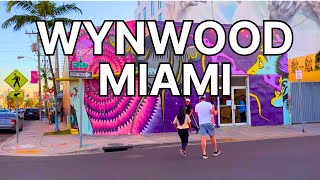 4K  🌴 Miami Walking Tour  Wynwood FULL TOUR [upl. by Giselle]