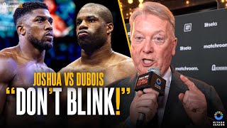 “DON’T BLINK” 😳 Frank Warren Backs Dubois To Finish AJ EARLY 💥 [upl. by Shara]