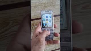 Nokia E52 Original phone  all ok all parts originalwifi3gsymbian5mp cameraold phonemusiclove [upl. by Enidualc119]