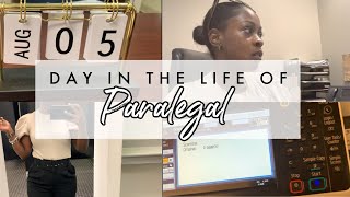 DAY IN THE LIFE OF A PARALEGAL  LUVLISALEE [upl. by Hetty]