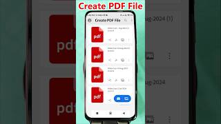 PDF file kaise banaye  Gallery ke photo ko pdf kaise banaye  pdf file kaise banaye mobile me [upl. by Abram385]