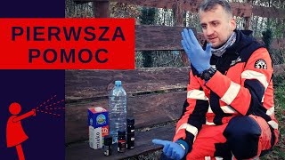 Gaz pieprzowy i łzawiący  pierwsza pomoc Czy używać mleka [upl. by Bettine518]