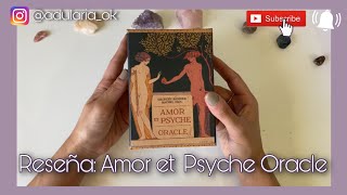 Reseña en español Oraculo Amor et Psyche Lo Scarabeo Sacamos una cartita 🩷🙌 [upl. by Calise964]