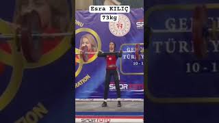 Esra KILIÇ Silkme 73kg [upl. by Howey759]