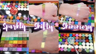 The Best Shiny Shifty Sparkly Multichrome Duochrome Iridescent Single Eyeshadows [upl. by Hike]