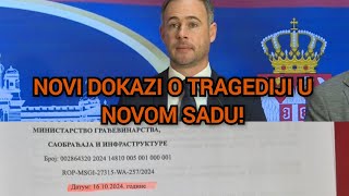 Miroslav Aleksić Potvrda o prijavi radova za Železničku stanicu u Novom Sadu izdata tek 16 oktobra [upl. by Tobin]