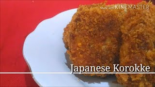 Japanese Korokke Recipe Eng Sub  Resep membuat Korokke Jepang [upl. by Asilav]