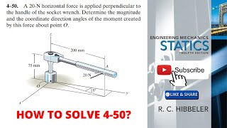 450 hibbeler statics chapter 4  hibbeler statics  hibbeler [upl. by Aidan]