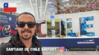 Santiago de Chile Airport  Chile  Tips viral vloggerlife nomad [upl. by Nylidnam]