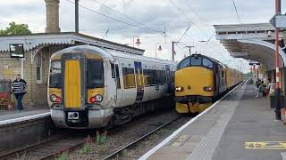 37612 and 37175 on the PLPR at Downham Market [upl. by Vivica]