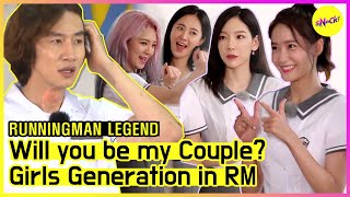 RUNNINGMAN THE LEGEND Variety Queens👑 SNSD is back Heart Shaking Couple Matching🤭 ENG SUB [upl. by Deering]