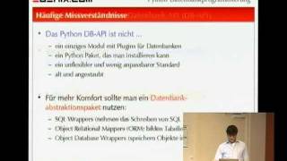 Datenbankprogrammierung mit Python [upl. by Peddada]