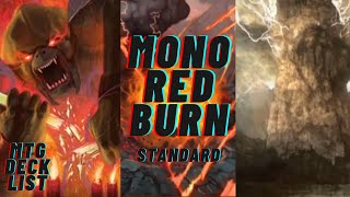 Hidetsugus Second Rite Wins on Curve Foundations Standard Mono Red Burn MTG Arena [upl. by Mitran]