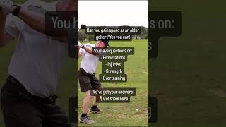 Can older golfers still gain speed golf improveyourgolf [upl. by Krakow282]