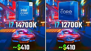 INTEL I714700K vs I712700K  Test in 6 Games [upl. by Hamford]