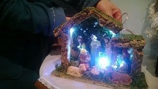 DIY  Come collegare i LED per illuminare un presepe [upl. by Filia522]