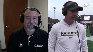 2024 Harding Football Postgame Interview after Win over Southern Arkansas [upl. by Kciv]