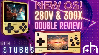 Anbernic 300X amp 280V Review  Worth it in 2023 NEW AnberNIX OS [upl. by Dorrehs]