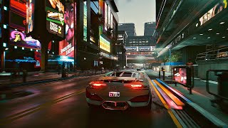 CYBERPUNK 2077  Night Free Roam Gameplay Ray Tracing 4K 60FPS ULTRA [upl. by Bathulda]