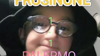 FROSINONE 11 PALERMO reaction dallo stadio [upl. by Arok106]