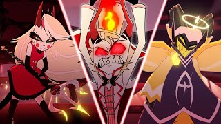 Top 10 STRONGEST Hazbin Hotel Characters [upl. by Salas572]