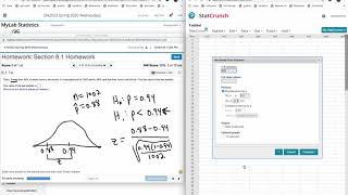 669T Finding the probability of voters voting with a normal approximation of the binomial [upl. by Oster]