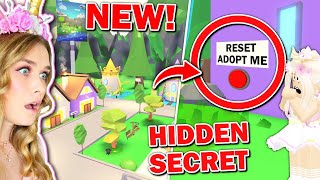 NEW Adopt Me Neighborhood Has A SECRET Roblox [upl. by Engapmahc]