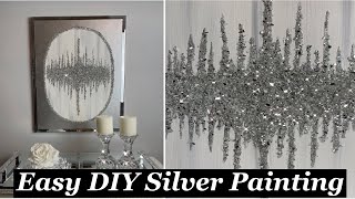 Easy DIY Silver Painting [upl. by Mahau204]