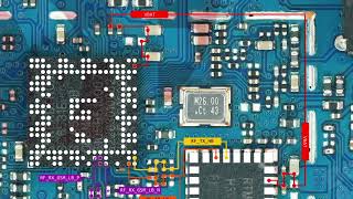 Button Mobile Network Problem  Nokia 105  Borneo Schematic Hardware Diagram [upl. by Rodl109]