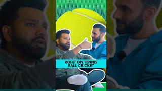 Learnings from Tennis Ball Cricket  ftRohit Sharma  Interview  Jatin Sapru shorts [upl. by Eira]