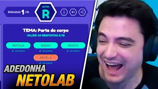 ADEDONHA COM A NETOLAB SERÁ QUE DEU RUIM [upl. by Ahseneuq]