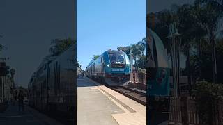 Coaster 5002 departs Carlsbad Village witha 8 tap sampHC [upl. by Alletnahs]