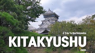 Japan Kitakyushu Trip  Kokura Castle Kokura Castle Garden Fireworks Festival  Japan Travel Vlog [upl. by Teeniv]