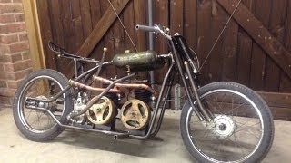 Homemade  Villiers Twin Engine Bike  Pictures  Videos [upl. by Douglas414]