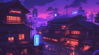 Nostalgic Lofi Hip Hop Beats 💾 1980s amp 90s Vibes amp Old Japanese Town Ambience 🌃 Lofi Rain Playlist [upl. by Hailed]