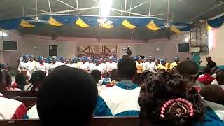 AIPCA WOMEN CHOIR GITHURAI 44 PERFOMING LIVE IN CHURCH KARANJA WA NGENDO IN YHE KEYS [upl. by Estrin362]