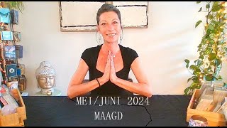 ⚡️MAAGD⚡️ MeiJuni 2024 ⚡️Het Gesprek tarot maagd [upl. by Imalda]