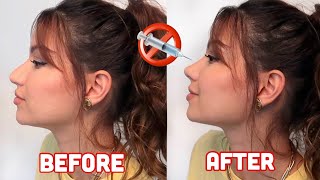 AT HOME RHINOPLASTY IN MINUTES No surgery No filler [upl. by Iat]