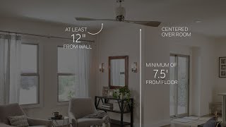 Kichler Ceiling Fan Fast Facts  Location [upl. by Onaicnop256]