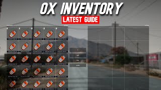 QBCore  How to Install Ox Inventory  Install amp Showcase  LATEST FiveM Tutorial 2024 [upl. by Clarance253]