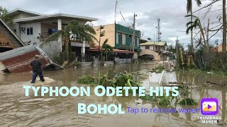 Aftermath of typhoon Odette in Bohol December 162021 [upl. by Anos996]