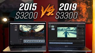 2015 vs 2019 16quot MacBook Pro Video Editing Can an OLD Mac Compete [upl. by Hammad750]